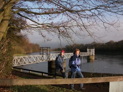 Vi and Hilary at Worthington Lakes