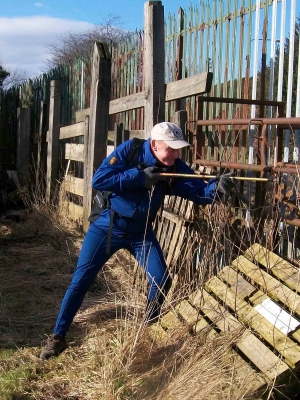Bill repels the enemy