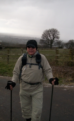 Alan in the snow