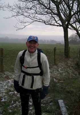 John in the snow