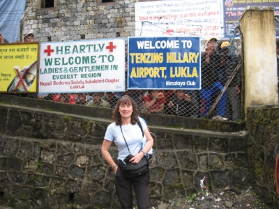 At Lukla Airport
