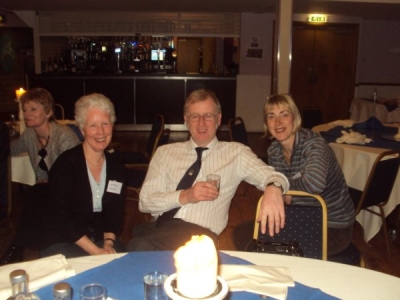 June, Peter and Hilary at the AGM