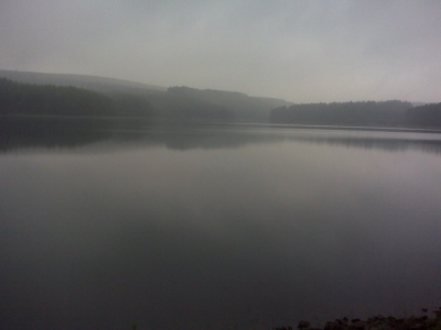 Mist over water