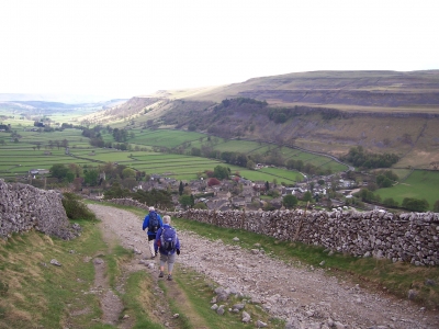 Approaching Grassington