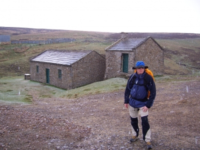 Sleet in May? No! Peter in Apedale