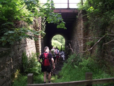 Under the railway