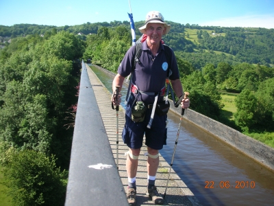 Pontcysylite Aqueduct over the Llangollen Canal