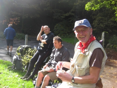 John enjoys lunch, not sure about the others!
