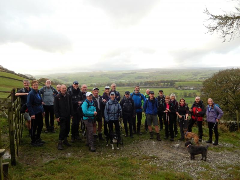 The Group outside Settle