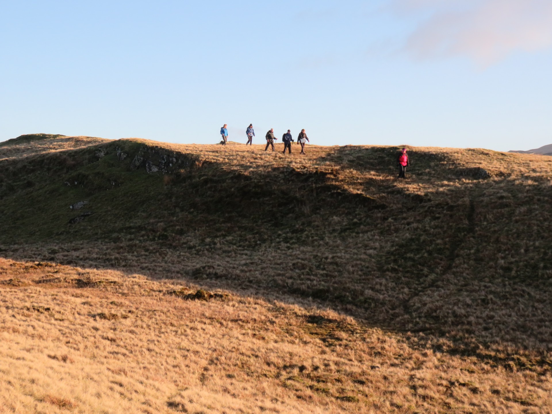 Sunny descent