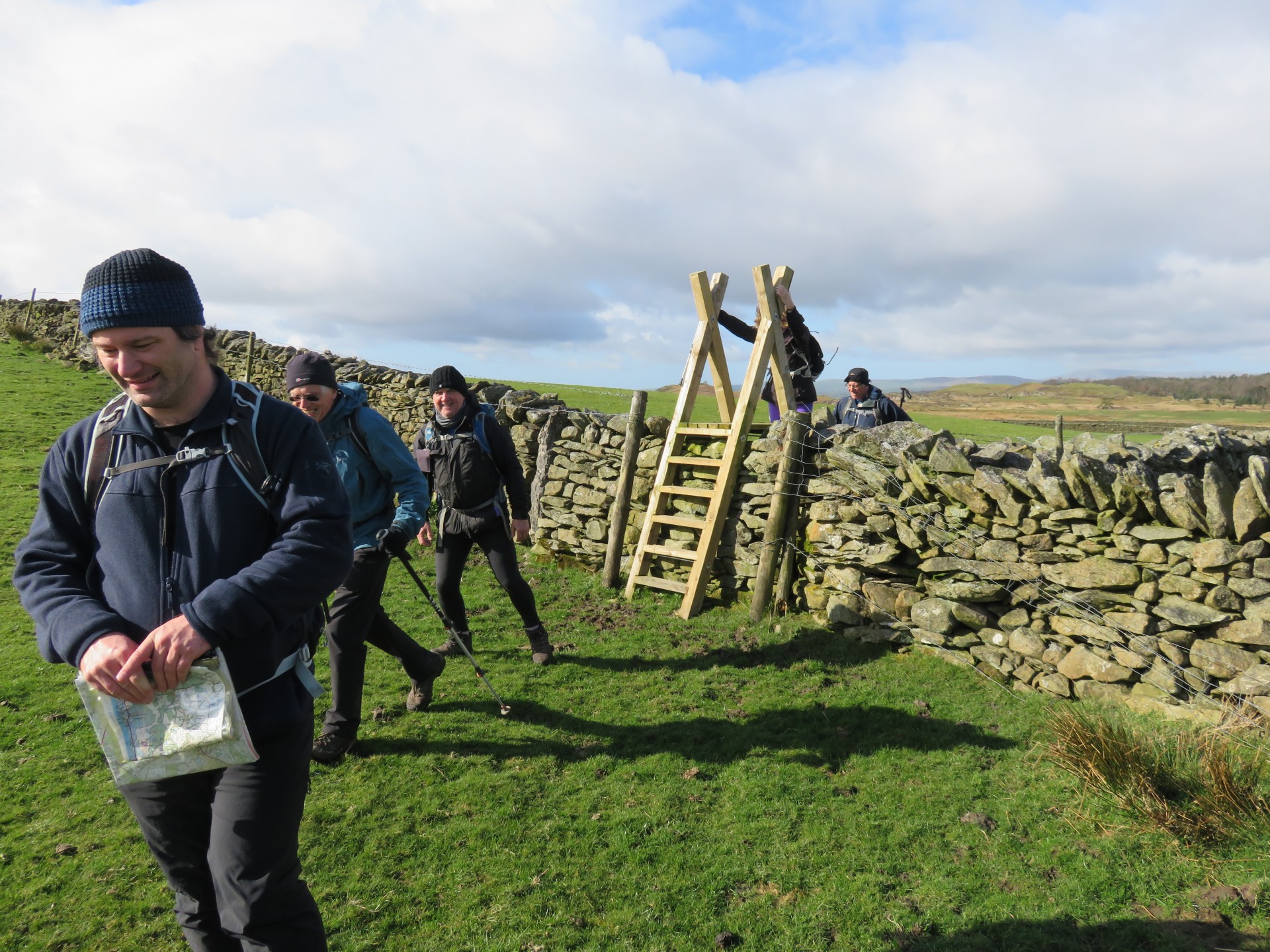 Up and over in Winster Up and over in Winster