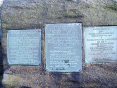 13 Ammon Wrigley Memorial Stone - Millstone Edge