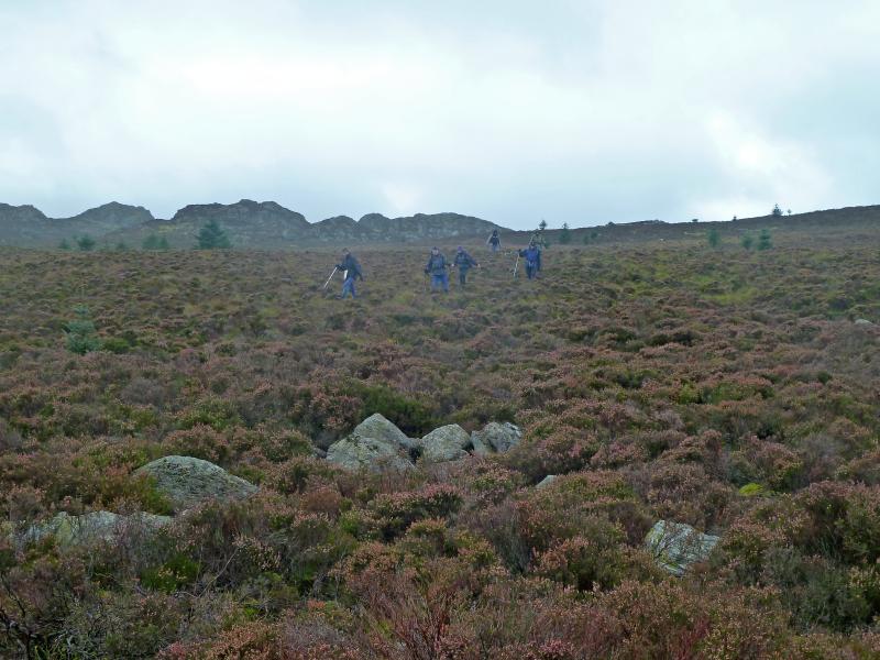 Descending Green Crag to Harter Fell Descending Green Crag to Harter Fell