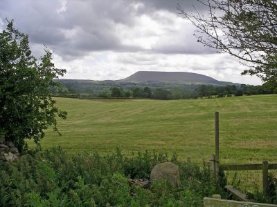 Leaving Lancashire and his Pendle Hill, as we head for Yorkshire