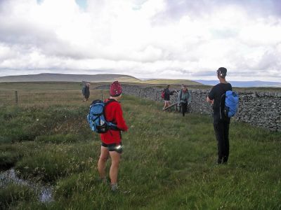 Along the Ridge from Great Coum to Gragareth