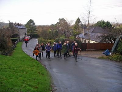 Leaving Arnside in Fine Spirits