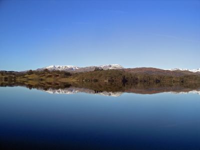Looking over Windermere to Coniston Fells