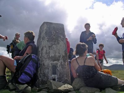 Summit of Green Bell, Howgills
